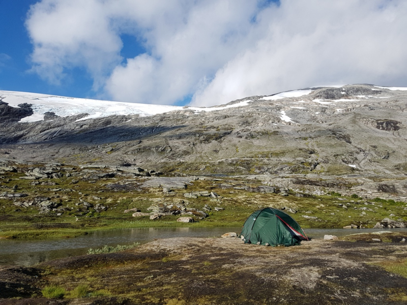 4 дня на авто с палаткой. Geiranger, Mohn Topp/Bladet, Nigardsbreen, FV55.