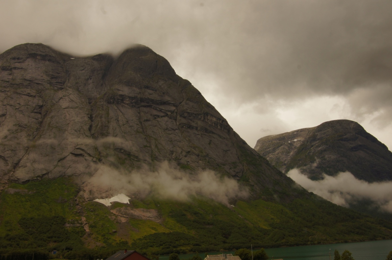 4 дня на авто с палаткой. Geiranger, Mohn Topp/Bladet, Nigardsbreen, FV55.