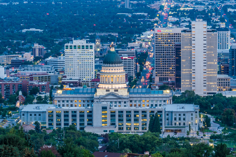 Из Salt Lake City в Denver через плато Колорадо