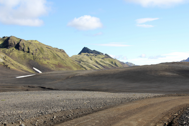 Озера Langisjor и водопад Ófærufoss