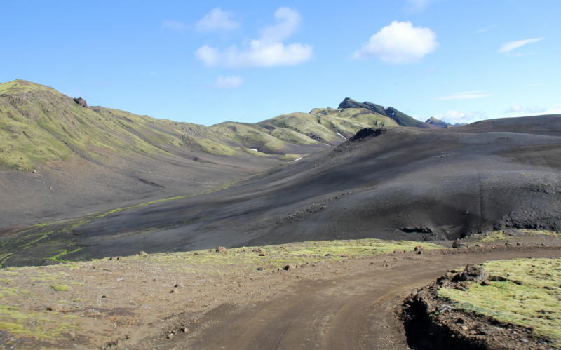 Озера Langisjor и водопад Ófærufoss