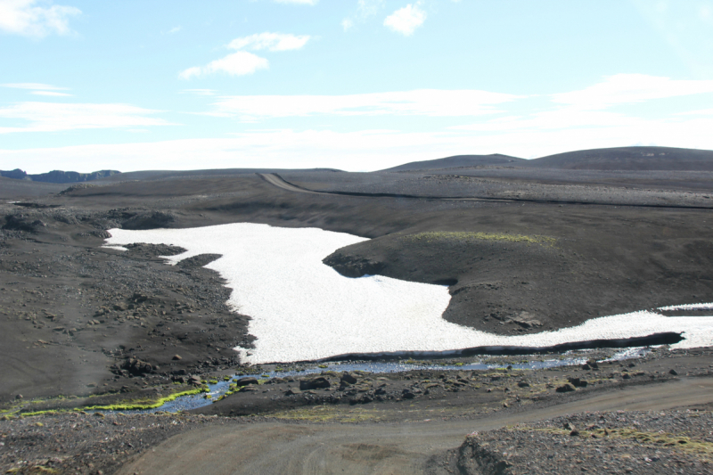 Озера Langisjor и водопад Ófærufoss