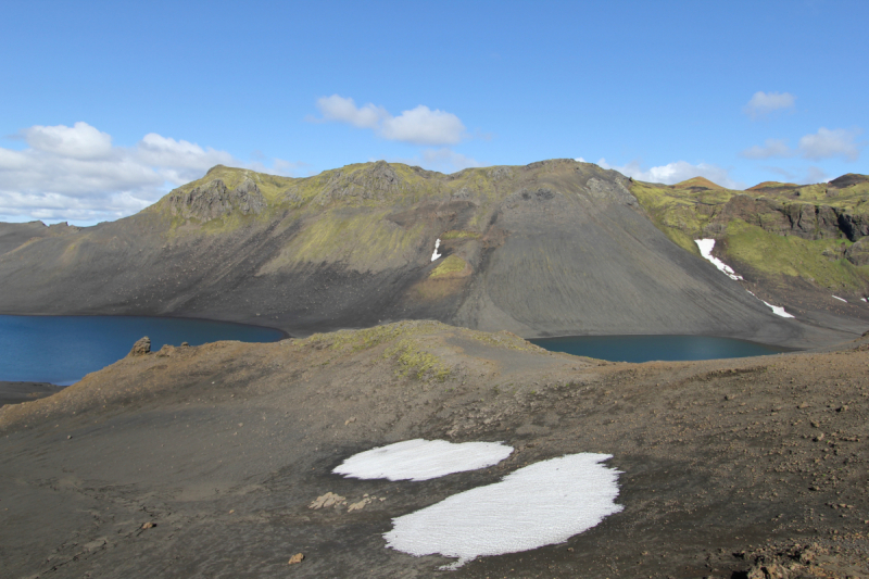 Озера Langisjor и водопад Ófærufoss