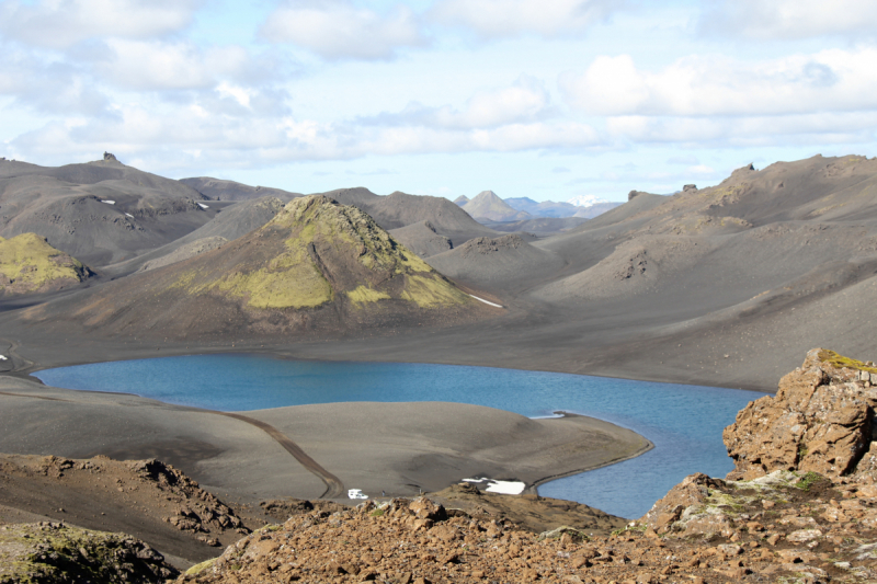 Озера Langisjor и водопад Ófærufoss