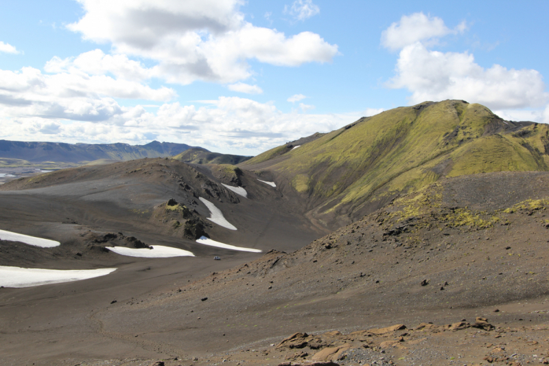 Озера Langisjor и водопад Ófærufoss