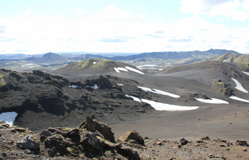 Озера Langisjor и водопад Ófærufoss