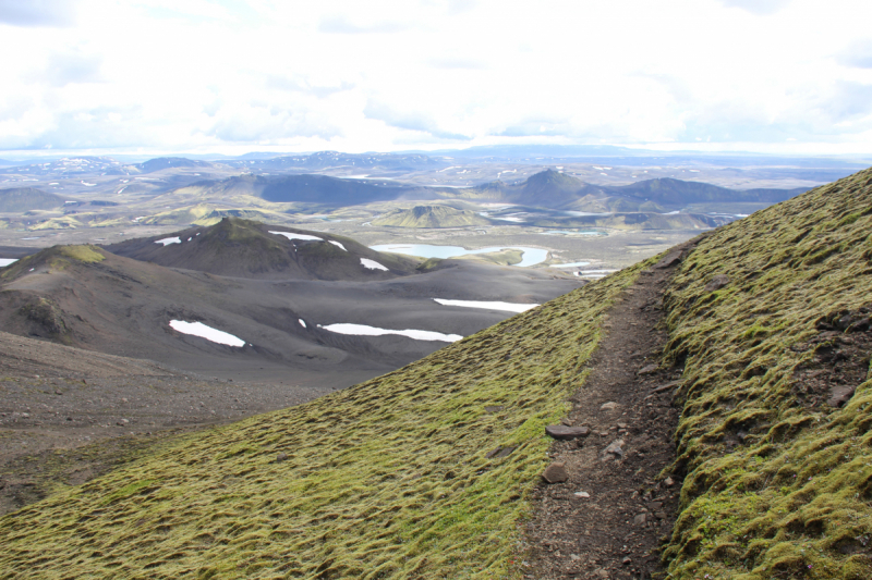 Озера Langisjor и водопад Ófærufoss