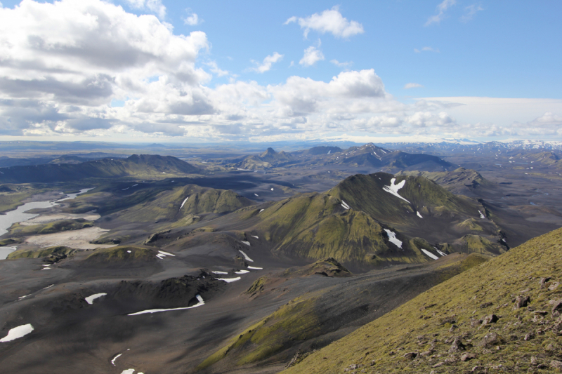 Озера Langisjor и водопад Ófærufoss