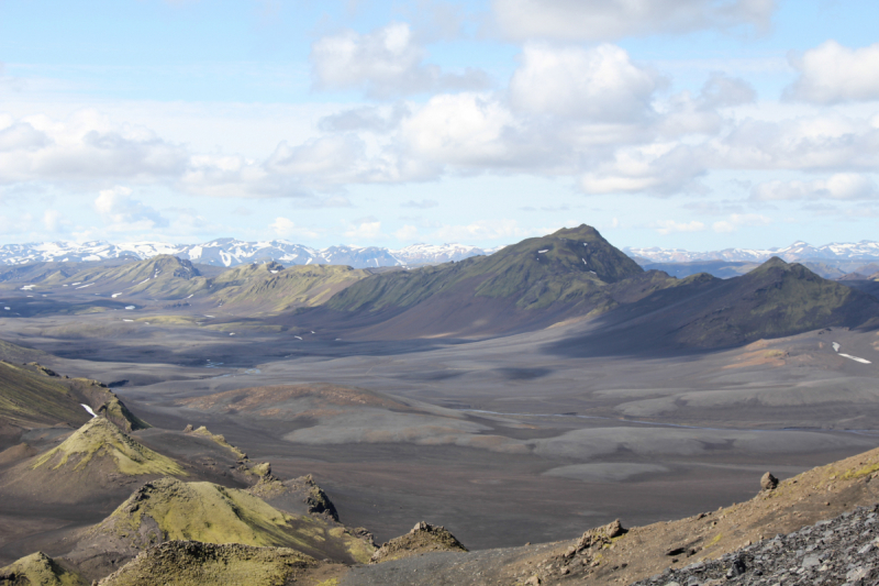 Озера Langisjor и водопад Ófærufoss