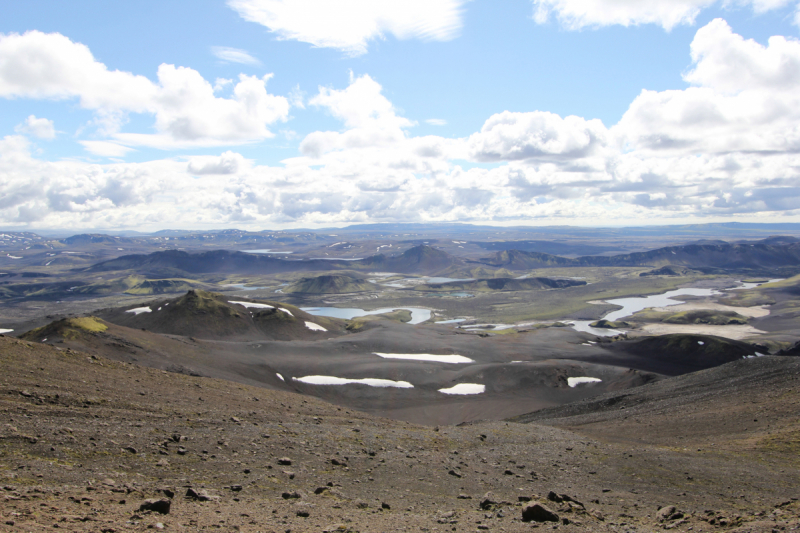 Озера Langisjor и водопад Ófærufoss