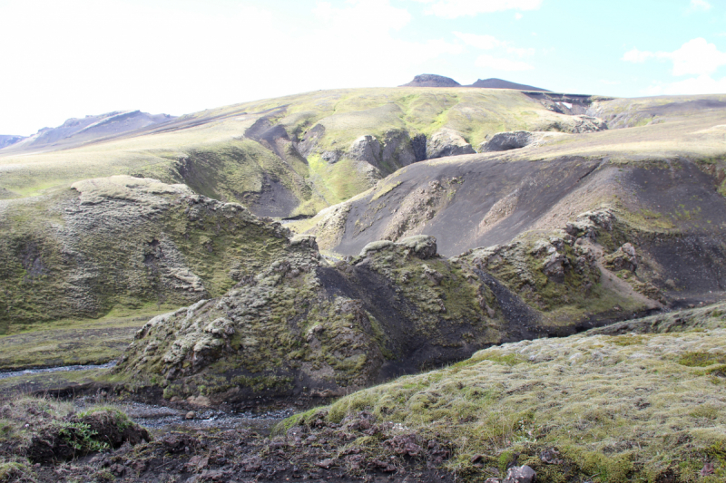 Озера Langisjor и водопад Ófærufoss