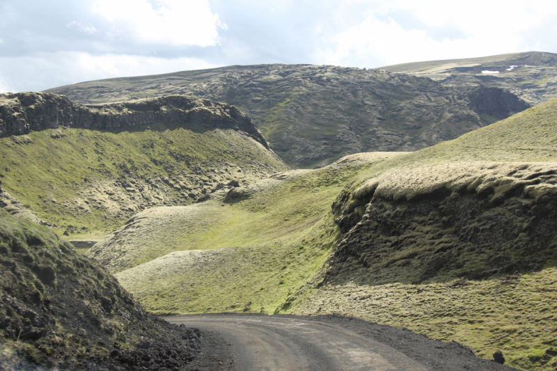 Озера Langisjor и водопад Ófærufoss