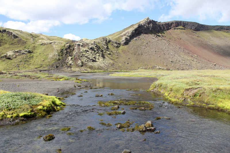 Озера Langisjor и водопад Ófærufoss