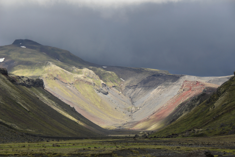 Озера Langisjor и водопад Ófærufoss