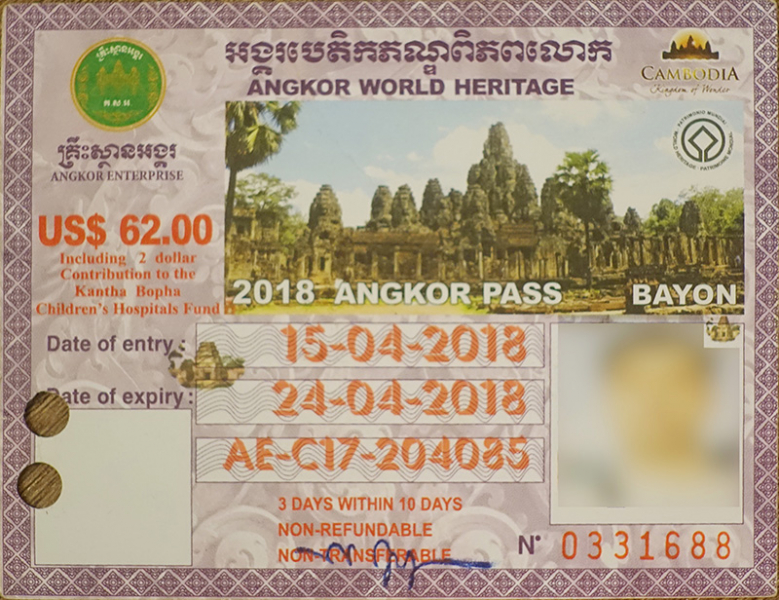 Билеты в Ангкор Ват: где купить
