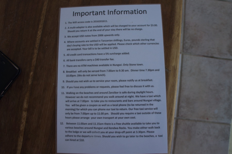 Занзибар отели : выбор, бронирование, рекомендации