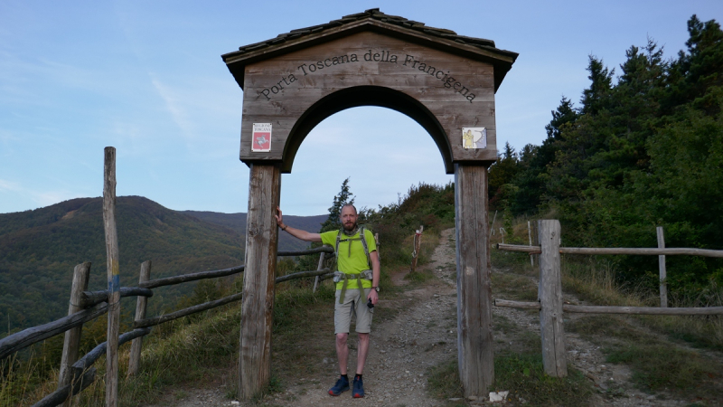 Via Francigena from Fornovo di Taro to Siena