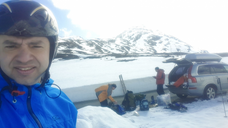 Скитур в Норвегии. Jotunheimen 2018