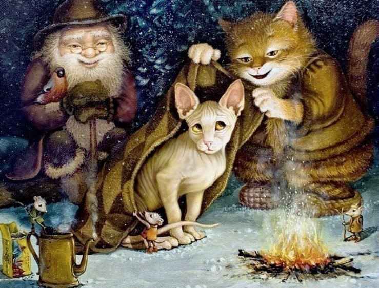 Кошки в нашей жизни. Кошки и все, что с ними связано.