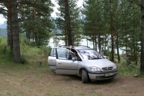 Алтай - заснеженная гора Кокуя. Фототчет