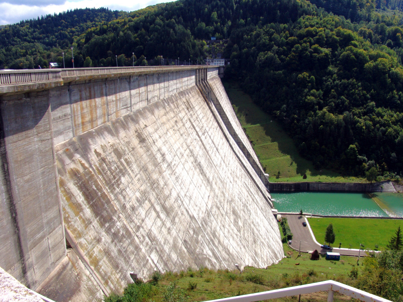 Румыния, район плотины Биказ