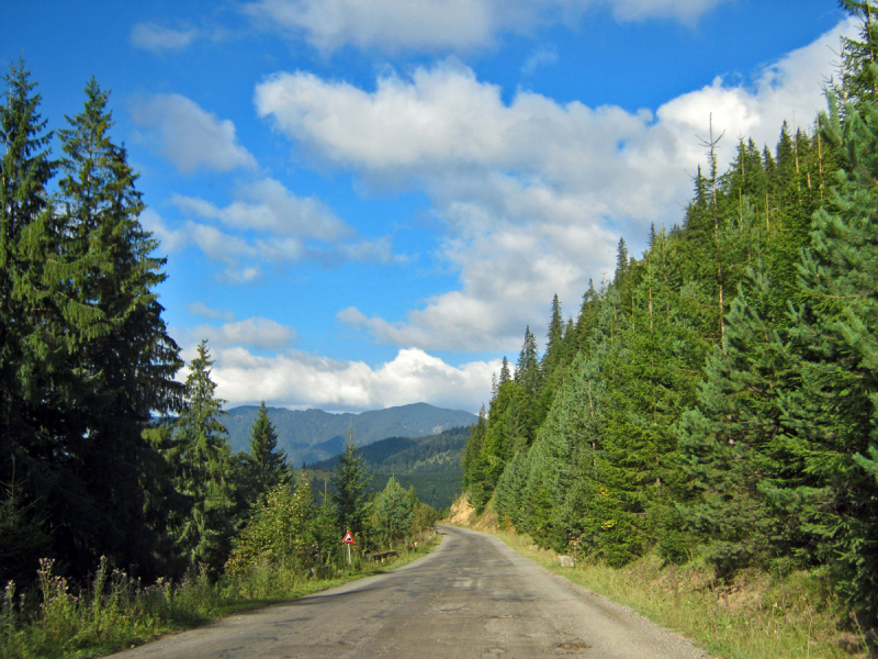 Румыния, район плотины Биказ