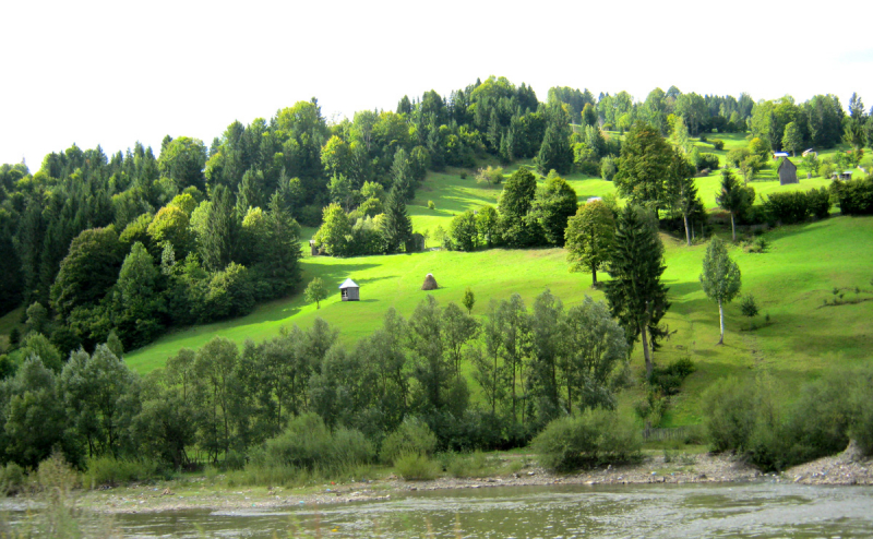 Румыния, район плотины Биказ
