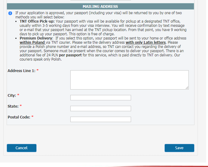 Виза в США для граждан России в Польше: подача в Варшаве (B1/B2)