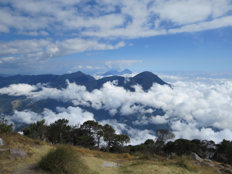 Вулканы Гватемалы (январь 2019)