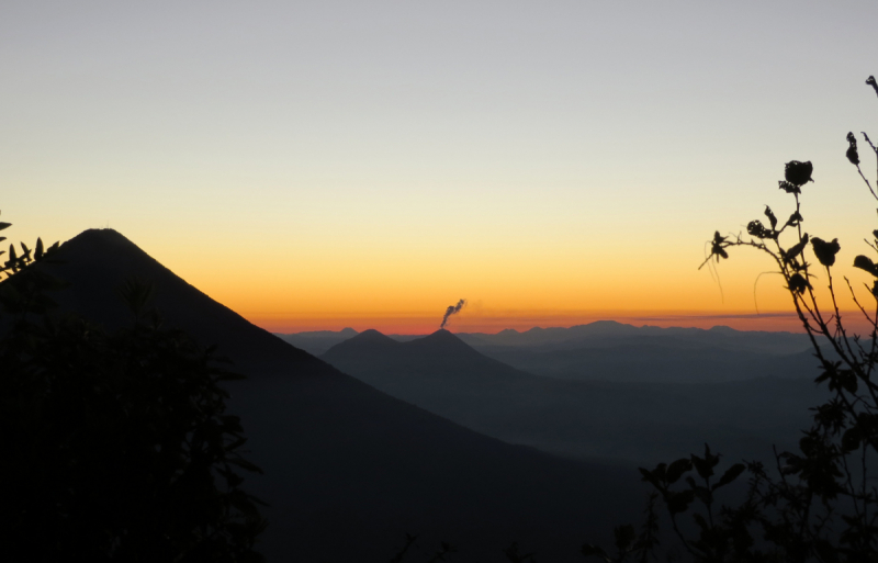 Вулканы Гватемалы (январь 2019)
