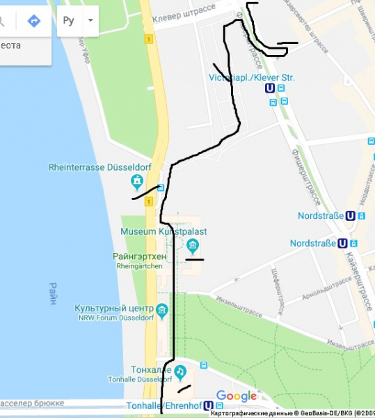 3 часа в Дюссельдорфе.