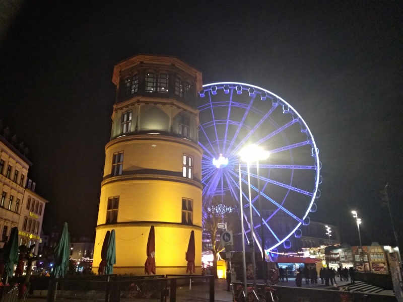 3 часа в Дюссельдорфе.