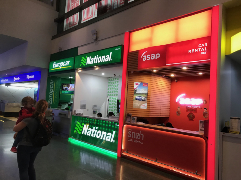 Аренда автомобиля в Тайланде