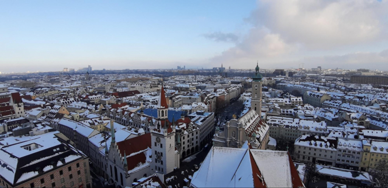 Альпийская сказка. Бавария на общественном транспорте в феврале 2019 г.