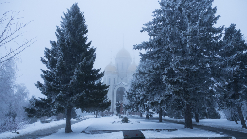 Зимний Волгоград за день. Зимний Волгоград за день.
