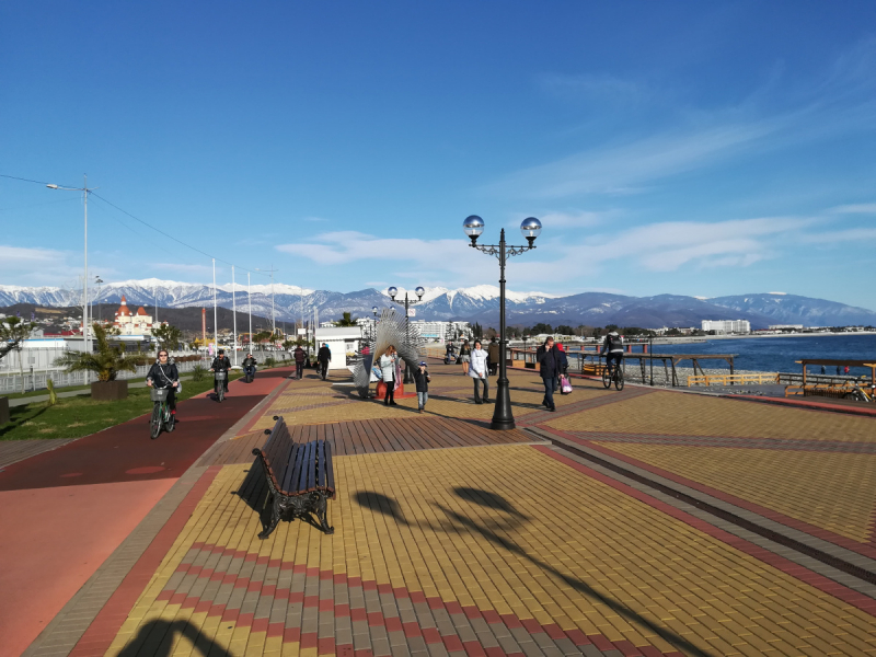 В одиночестве в Сочи. Март 2019