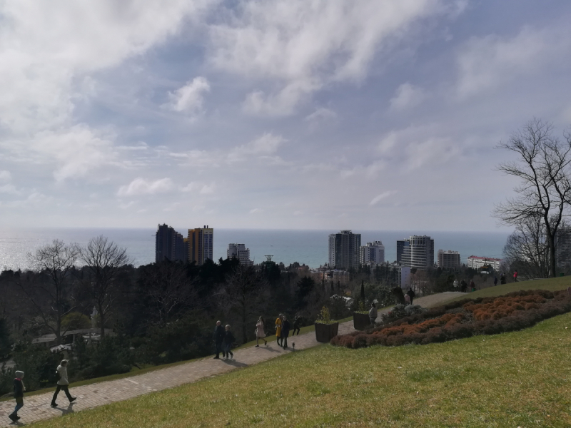 В одиночестве в Сочи. Март 2019