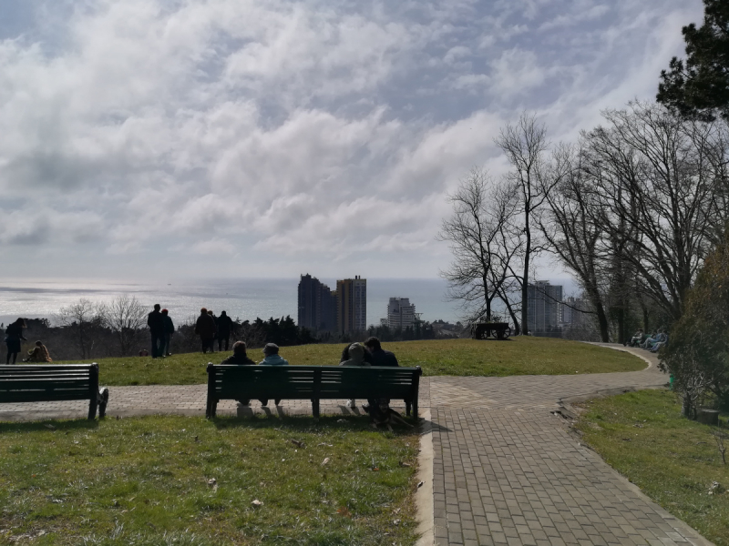 В одиночестве в Сочи. Март 2019