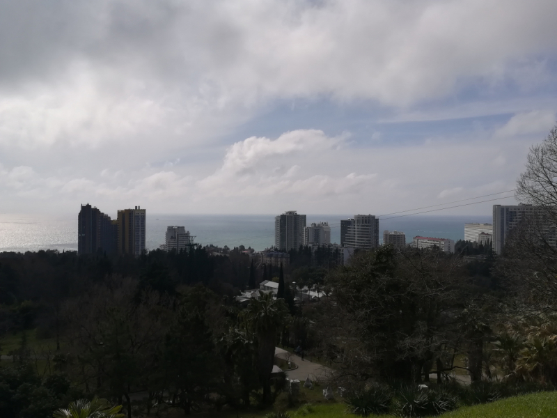 В одиночестве в Сочи. Март 2019