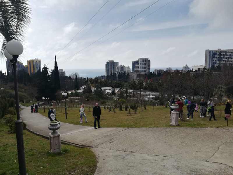 В одиночестве в Сочи. Март 2019