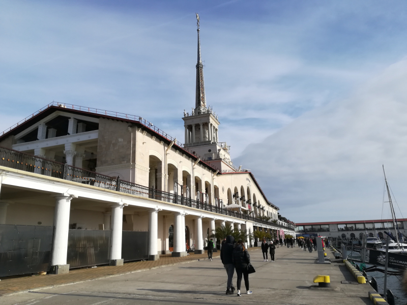 В одиночестве в Сочи. Март 2019