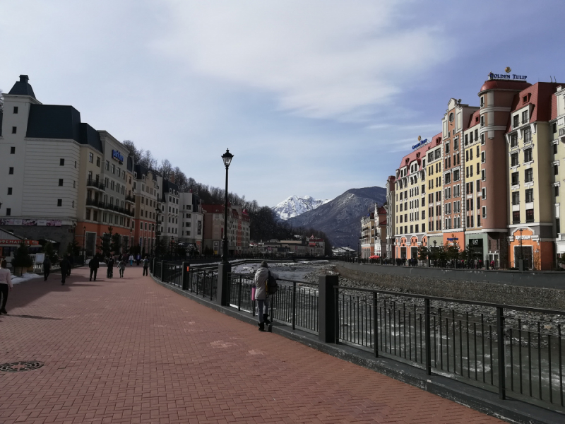 В одиночестве в Сочи. Март 2019