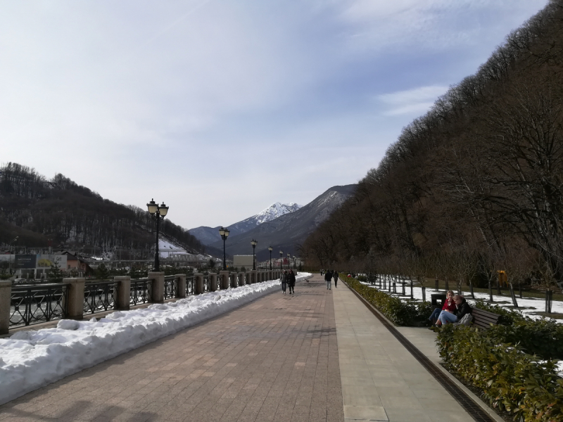 В одиночестве в Сочи. Март 2019