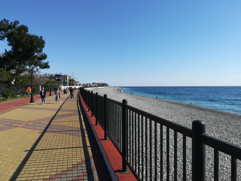 В одиночестве в Сочи. Март 2019