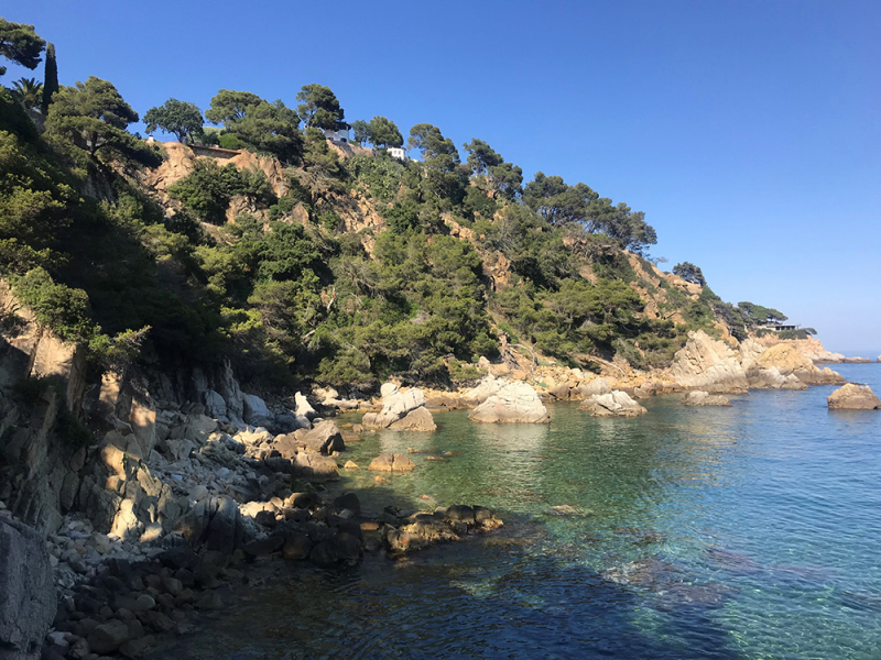 Пешком Blanes – Tossa de Mar – San Feliu de Guixolls – Platja d’Aro (GR-92), июнь 2018