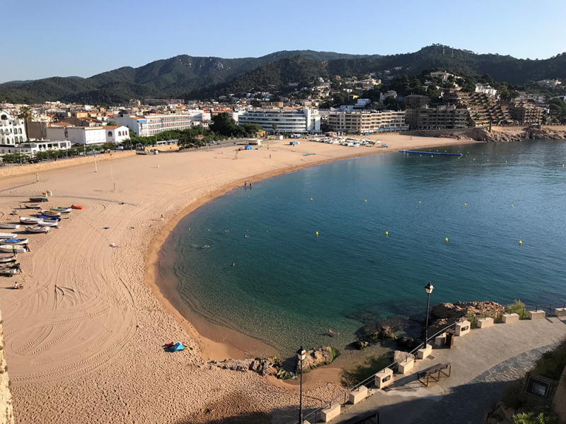 Пешком Blanes – Tossa de Mar – San Feliu de Guixolls – Platja d’Aro (GR-92), июнь 2018