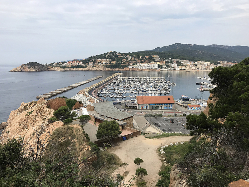 Пешком Blanes – Tossa de Mar – San Feliu de Guixolls – Platja d’Aro (GR-92), июнь 2018