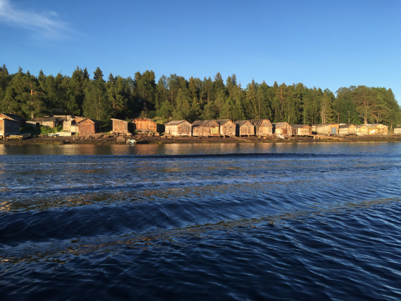 Кольский-Кандалакшский залив июль 2018.