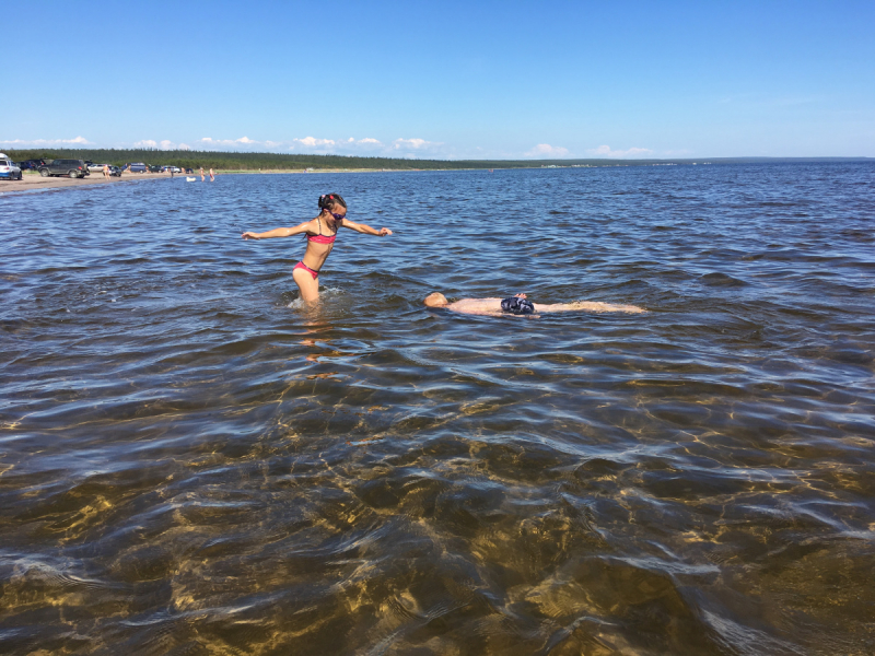 Кольский-Кандалакшский залив июль 2018.