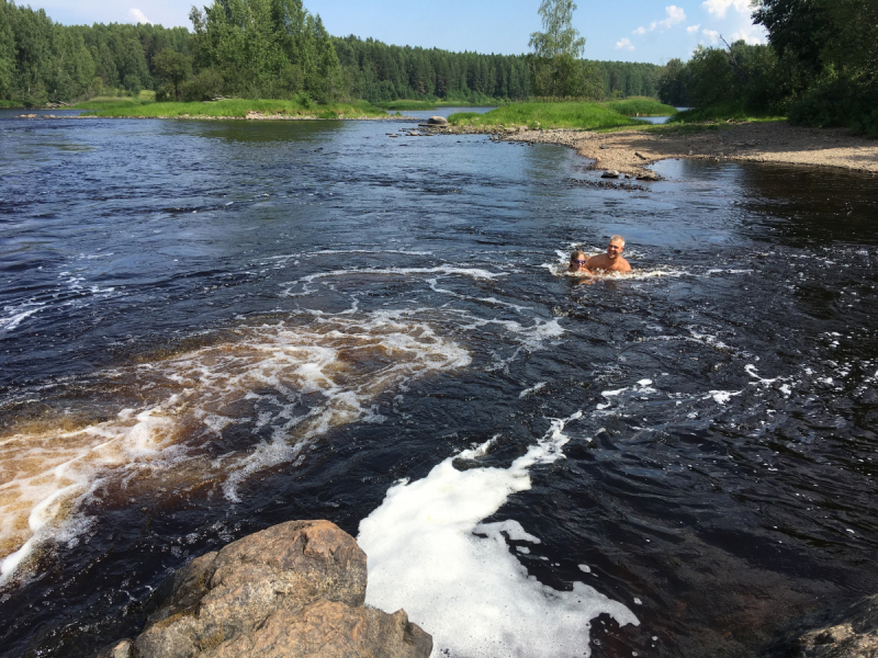Кольский-Кандалакшский залив июль 2018.